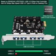 thumbnail image 2 of GHSDFBB Carte d'Extension USB 3.0 PCI Express Superspeed 4 Ports 5Gbps pour PCs de Bureau Windows 11, 10, 8.x, 7, Vista, XP, Technologie Auto-Alimentée Intégrée, Pas Besoin d'Alimentation Supplémentaire (FS-U4-Pr), 2 of 7