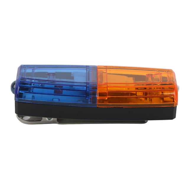 Warning Shoulder Light, Gravity Sensor Plastic Mini LED Strobe Light For Cosplay Red And Blue,Yellow,Blue And Yellow,Red,Transparent