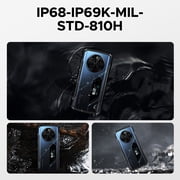 DOOGEE V40 PRO Rugged Smartphone 5G, 4nm Dimensity 7300, 36GB+512GB Mobile Phones,200MP+20MP Night Version, 6.78FHD+120HZ & 1.47 Back Display Android Rugged Phone,3 Card Slots/5G Dual SIM/WiFi 6