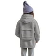 thumbnail image 1 of Hoodie With Backpack Zipper Hoodie Sweaters For Boys/Girls Lightweight Travel Hoodies With Pockets, 1 of 6