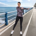 thumbnail image 6 of FORMRS Womens Long Sleeve Shirts UPF 50+ Sun Protection Quick Dry Fishing Hiking Tops, Size S-2XL, Black Roses, 6 of 8