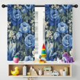 thumbnail image 5 of Blackout Kids Curtains,Pioneer Flower Floral Print Pattern Childrens Insulated Curtains Set Of 2,Bedroom Essentials,Toddler Room Decor 42"x54", 5 of 5