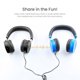 thumbnail image 4 of Puro Sound Labs JuniorJam Plus Auriculares con limitación de volumen para niños, audio más seguro para proteger la audición - Auriculares Bluetooth ajustables para tabletas, teléfonos inteligentes, PC, 4 of 5