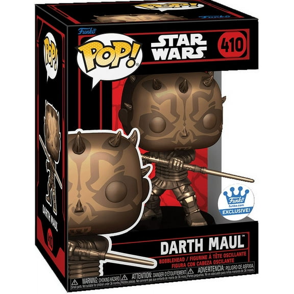 Funko POP! Star Wars - Darth Maul #410 [Bronze] Funko Shop Exclusive