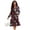 Rose, variant on Uorisanigo Christmas Reindeer Dresses for Women Size S Long Sleeve Waist Elegant Dress with Pockets Cozy Christmas Dresses for Women Midi Casual Dress
