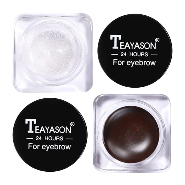 Jabón para peinar cejas, delineador de ojos, incoloro, natural