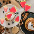 thumbnail image 4 of 10pcs Simulation Fruit Half Strawberries Photography Props Strawberries Models, 4 of 7