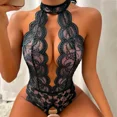 thumbnail image 2 of Lencería Sexy para mujer, disfraces de juego de rol, sujetador abierto, ropa interior de encaje, camisón transparente para sexo, monos sexis, ropa exótica, 2 of 5