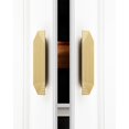 thumbnail image 3 of BaiNong Brass Cabinet pulls Brushed Drawer Modern Gold Handles for Dresser (2Pack-5.7inch Polygon), 3 of 3
