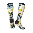 thumbnail image 5 of Lsque Bees Collecting Nectar Printed Crew Socks Men's Women's LightWeight Thin Casual Calf Socks ,Knee High Socks,Cotton Socks, 5 of 9