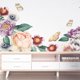 thumbnail image 3 of Gwong Decoración hogareña Pegatinas de pared de patrón de flores Novedad PVC Ventana de coche Ventana Etiqueta Etiqueta engomada para sala de estar Gwong 21082699, 3 of 6