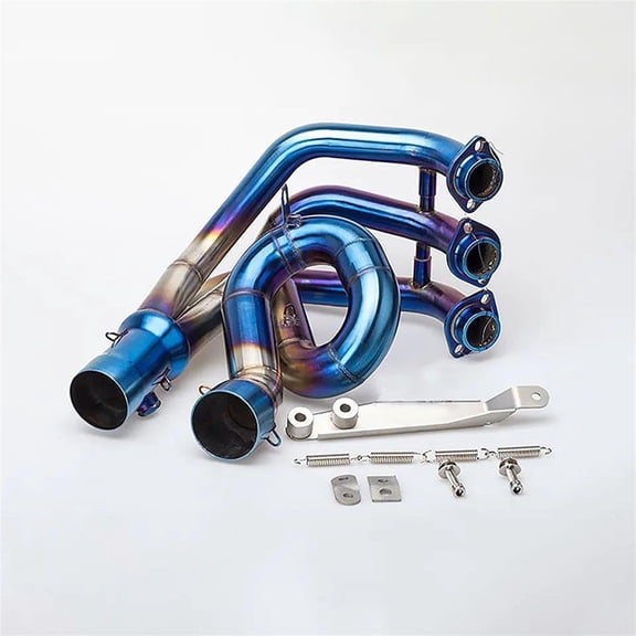 Slip On Motorcycle Exhaust Pipe Modify Front Link Pipe Muffler For Yamaha FZ-09 MT-09 XSR900 2014 2015-2020