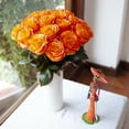 thumbnail image 3 of "Painted Hazel Confetti" Roses - 50 cm - Fresh Cut Flowers - 50 Stems - Orange Roses - by Bloomingmore, 3 of 9