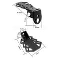 thumbnail image 2 of 2pcs Bicycle Rear Pedal Foldable Bike Footrest for Children Rear Seat Safety Anti-Slip Footrest, 2 of 4
