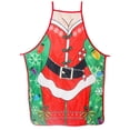 thumbnail image 1 of Dsscvnef Christmas Apron with Festive Cloth Printing Decoration Cartoon Design for Holiday Cooking Baking Party Wear, 1 of 4