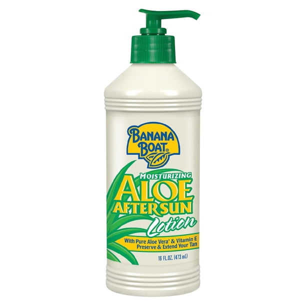 Banana Boat Moisturizing Aloe After Sun Pump Lotion