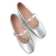 thumbnail image 1 of Zapatillas de ballet Stunner Stunner para mujer de piel plateada 39 (7), 1 of 7