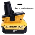 thumbnail image 2 of Adaptador de batería Kotoate DCA1820 para Dewalt de 20 V a 18 V XRP, 2 of 7
