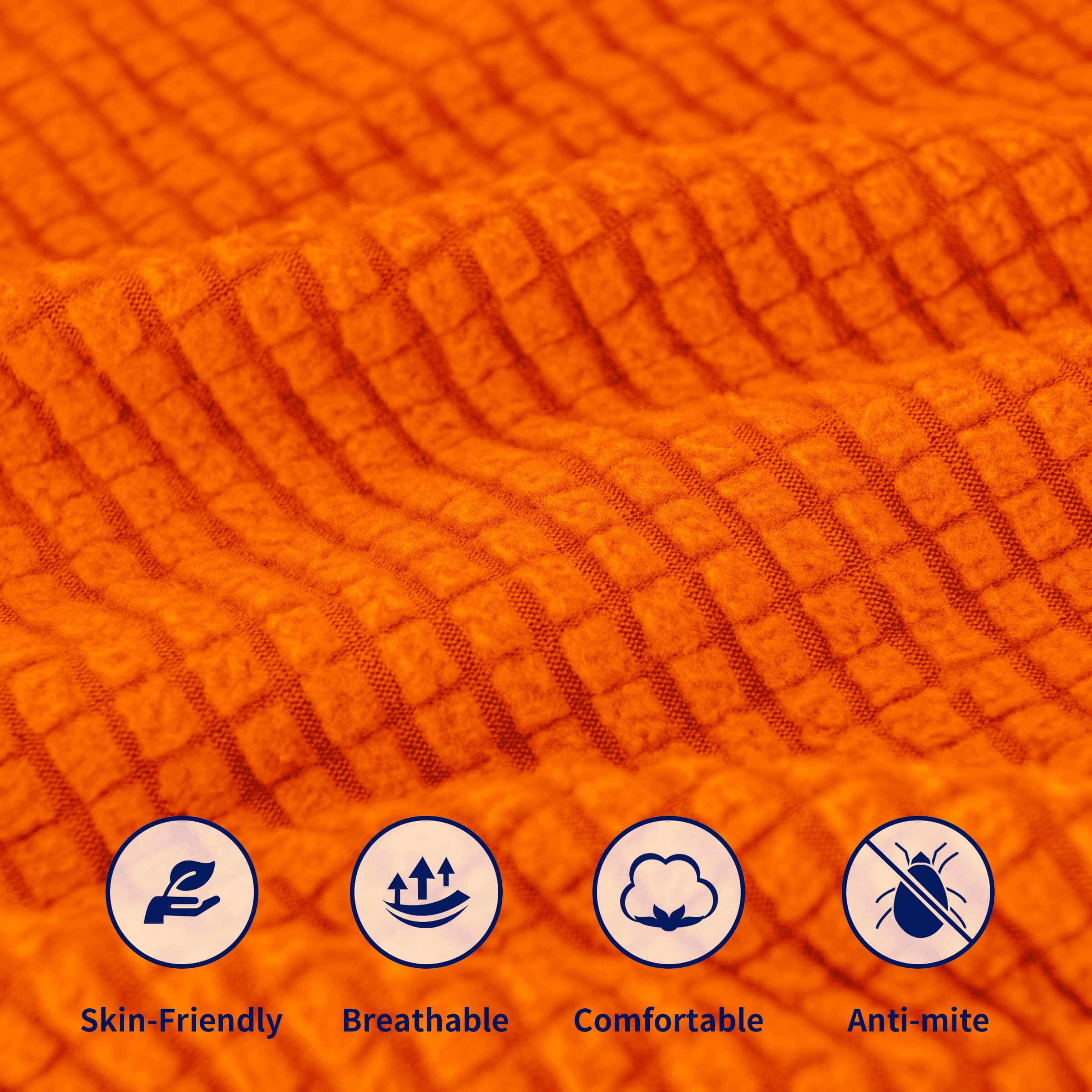 Subrtex Sofa Cover 1 Piece Slipcover with extra Stretch Cushion Seat Cover, Sofa, Orange