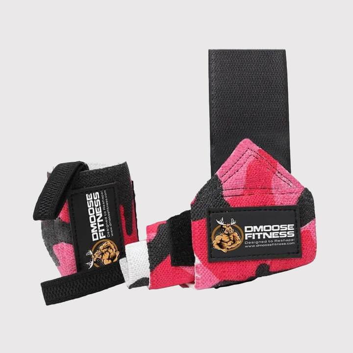 DMoose Fitness Wrist Wraps for Weightlifting, Powerlifting, Barbell