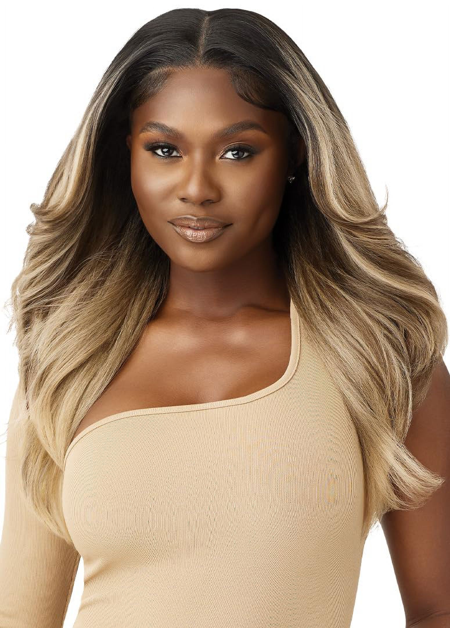 Outre Lace Front Wig - Perfect Hair Line 13X6 - KEESHON (DRFF2/CHERRY RED)