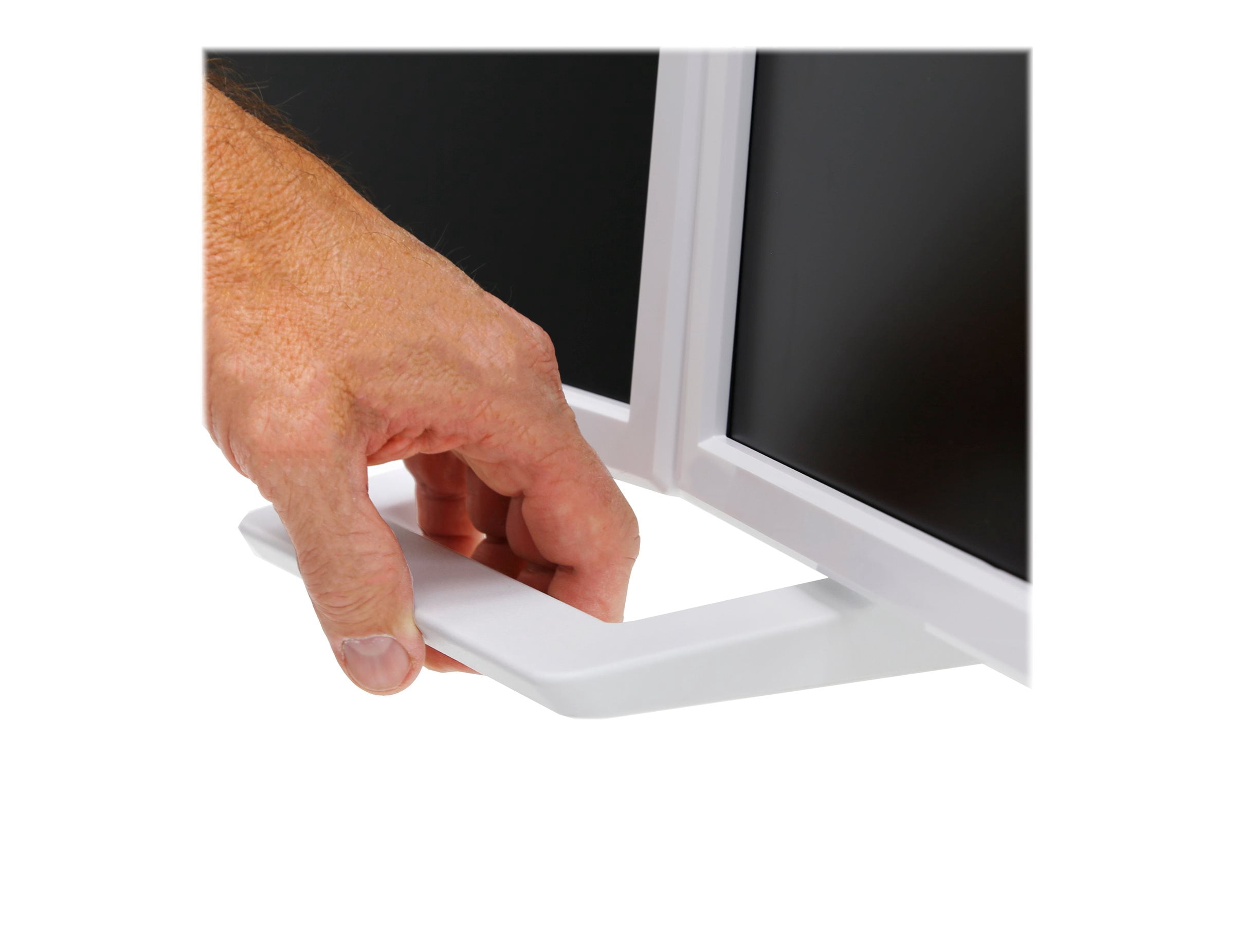 Ergotron HX Desk Dual Monitor Arm for 32" Monitors (Polished Aluminum)