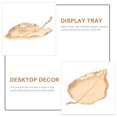 thumbnail image 4 of Shisuyan Storage Plate Golden Zinc Alloy 1Pack 6.3x3.7in Practical Design, 4 of 9