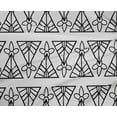 thumbnail image 4 of oneOone Tissu Polyester Lycra Floral & Triangle Bloc Décor Tissu Imprimé BTY 56 Pouces de Large, 4 of 4