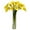 Yellow, variant on Nearly Natural Calla Lilly Silk Flower Arrangement with Cylinder Vase, Pink