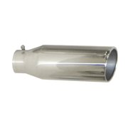 Pypes Performance Exhaust Exhaust Tip 4in x 6in 18in L Polished Bolt-on