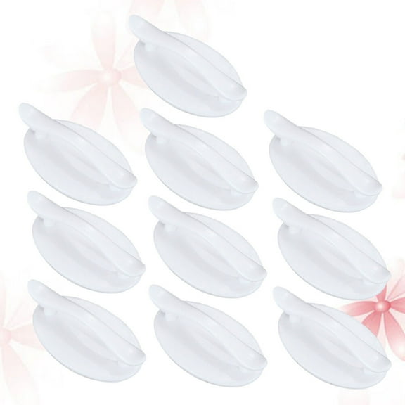 GOOHOCHY 10 Pcs Door Handle Drawer Knob Furniture Knobs for Dresser White