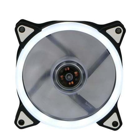 Computer Case Fan 120mm LED Silent Fan for Computer PC CPU Cooler Cases, CPU Coolers, and Radiators Ultra Quiet,Triple Pack Colorful Case Fan (Best Quiet Cpu Cooler)