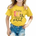 thumbnail image 1 of Hauts et Chemises pour Filles, T-Shirt à Manches Courtes Imprimé Col Rond pour Enfants avec Uvre d'Art et Tissu Confortable, 1 of 4