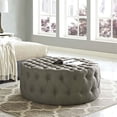thumbnail image 6 of Modway Amour Upholstered Fabric Ottoman in Granite, 6 of 6