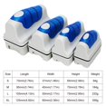 thumbnail image 4 of Magnetic Aquarium Fish Tank Glass Algae Glass Cleaner Scrubber Floating Clean Brush(S), 4 of 7