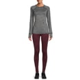 thumbnail image 2 of ClimateRight by Cuddl Duds Women's Plush Warmth Base Layer Thermal Top with Detachable Gaiter, 2 of 5