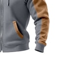 thumbnail image 3 of Ceisia Men's Regular-Fit Hooded Full-Zip Color-Blocked Quilted Hoodie Multi-Style Gift, 3 of 6