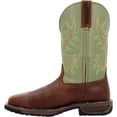 thumbnail image 7 of Durango® WorkHorse™ Spanish Chestnut Cactus Steel Toe Western Work Boot Size 13(W), 7 of 7