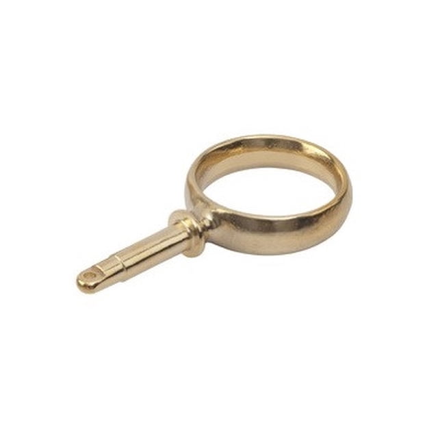Sea Dog Oarlock 580590-1 2 Inch Round Horn Style; Sand Cast Brass; Set Of 2