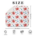 thumbnail image 4 of Pioneer Flower Floral Print Pattern Kitchen Dish Drying Mat 1 Pack, Ultra Absorbent Microfiber Drainer Mat, 16"x18", 4 of 6