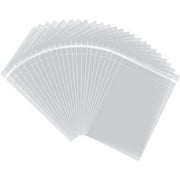 5x7 inches Cear Cello/Cellophane Bags with Self Seal Llip Anti Static High Clarity Film for Greeting Cards Photographs