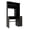 Black, variant on TUHOME Compu 180 Hutch Desk Engineered Wood Desks in  Black