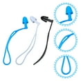 SHISUYAN Silicone Waterproof Earplugs 3 Pairs for Swimming, Sleeping