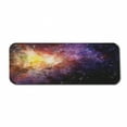 thumbnail image 1 of Galaxy Computer Mouse Pad, Nebula Gas Cloud Image Vivid Starfield Cloud Starry Deep Outer Space Print, Rectangle Non-Slip Rubber Mousepad Large, 31" x 12", Black Purple Yellow, by Ambesonne, 1 of 2