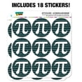 thumbnail image 3 of Pi Math Geek Nerd 3.14 2" Planner Calendar Scrapbooking Crafting Clear Stickers, 3 of 6