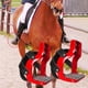 thumbnail image 5 of Estribos flexibles de aluminio fundido a presión para montar a caballo, arcoíris, 5 colores rojo, 5 of 9