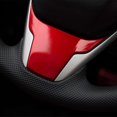 thumbnail image 5 of Car Steering Wheel Cover Interior Trim Panel for 10Th Gen Honda Civic 2020 2019 2018 2017 2016 - Red, 5 of 5