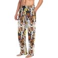 thumbnail image 5 of HPINK-T Cartoon Dog Pajama Pants Mens Lounge Pants Lightweight Men Pajama Bottoms with Drawstring & Pockets, 5 of 13