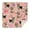 Yorkie Dog and, variant on Yorkie Dog and Flower Florals Square Tablecloth,Waterproof Square Table Cover,Wipeable Spillproof Washable Table Cover for Home Kitchen Party Decor 42"X42"(107x107cm)