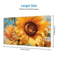 thumbnail image 2 of Xecao Sunflower Blue Sky for Waterproof Mouse Pad - Extended Contour Mouse Mat, Large Gaming Mousepad Laptop Keyboard Mat with Non-Slip Rubber Base, 2 of 8